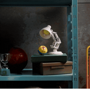 LEGO Luxo Jr animatie